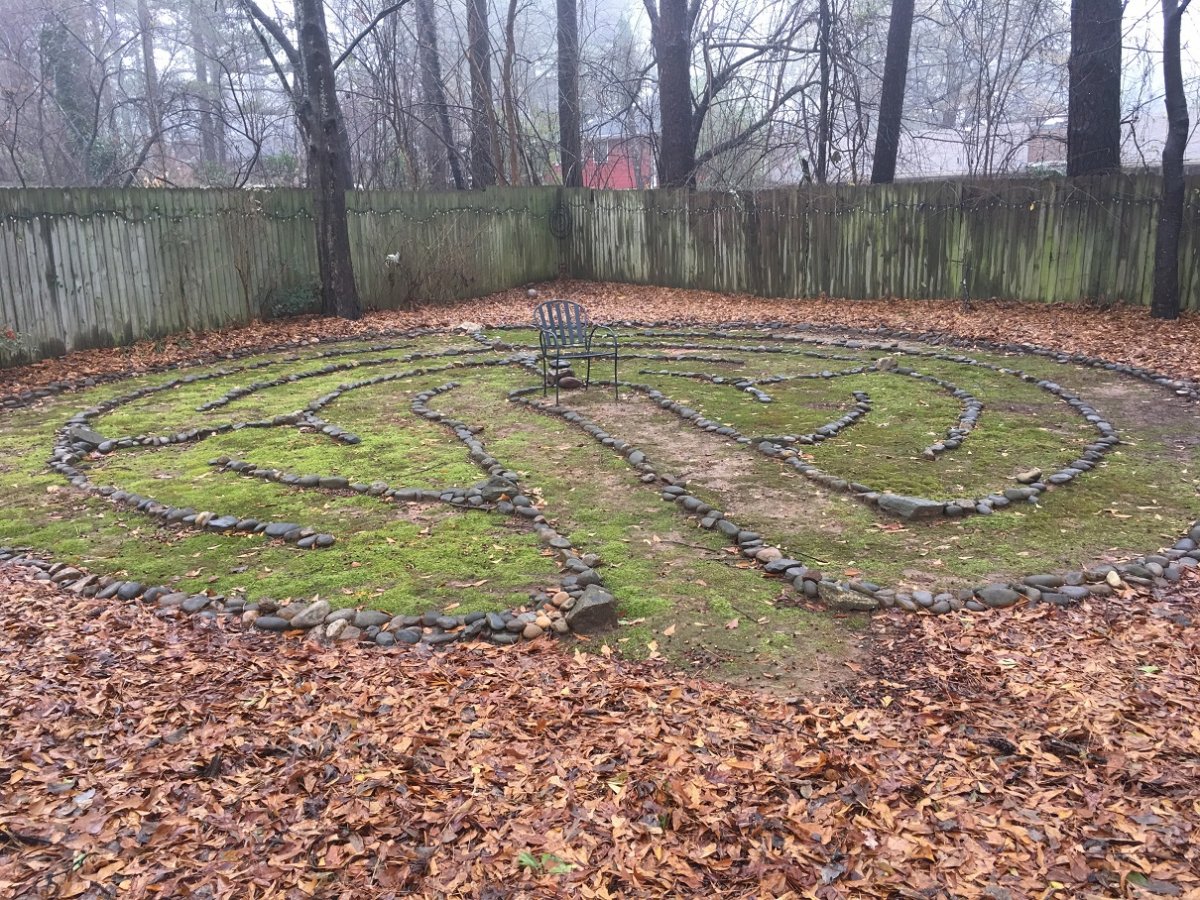 Visdale labyrinth fall 2015