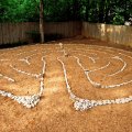 How the labyrinth looked when installed in 2008